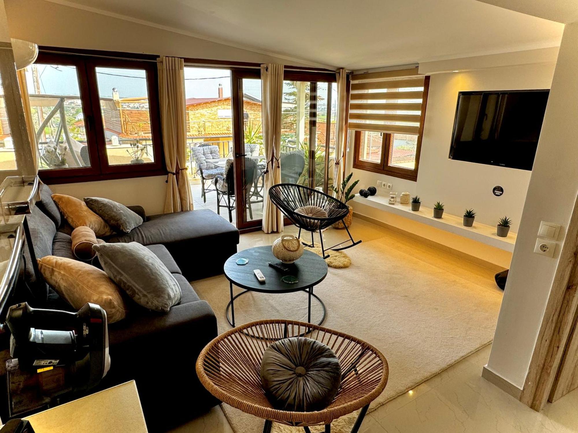 Villa Vaso With Jacuzzi Epanomi Dış mekan fotoğraf