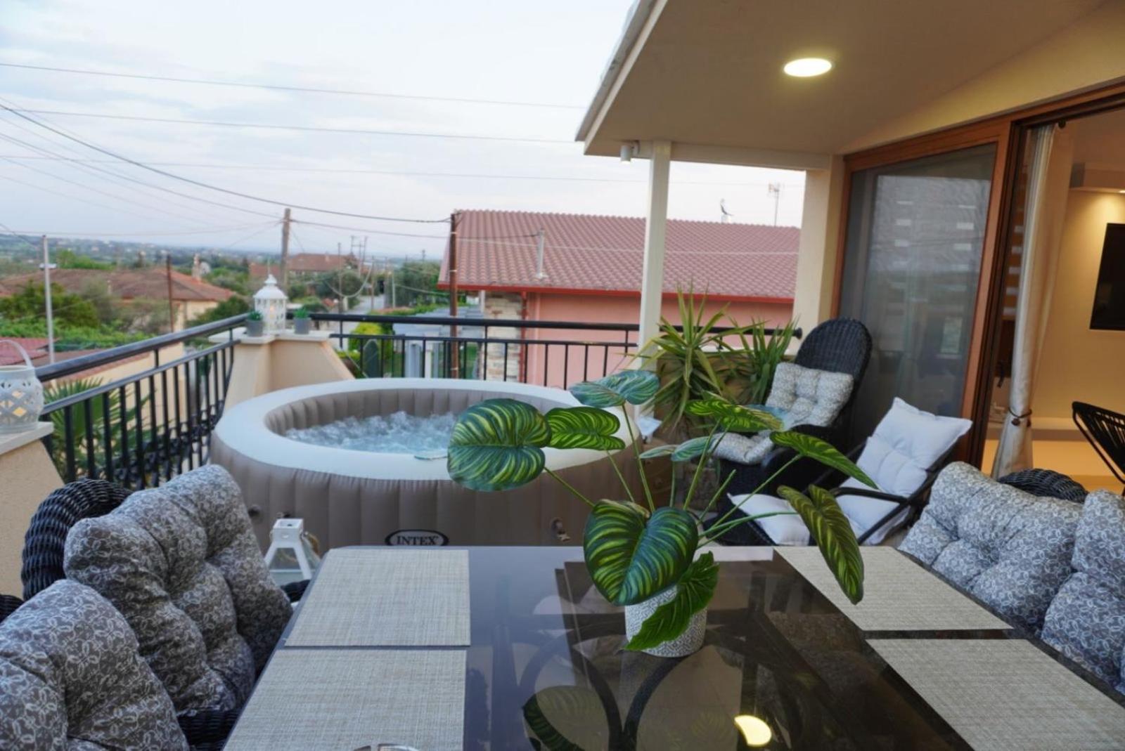 Villa Vaso With Jacuzzi Epanomi Dış mekan fotoğraf